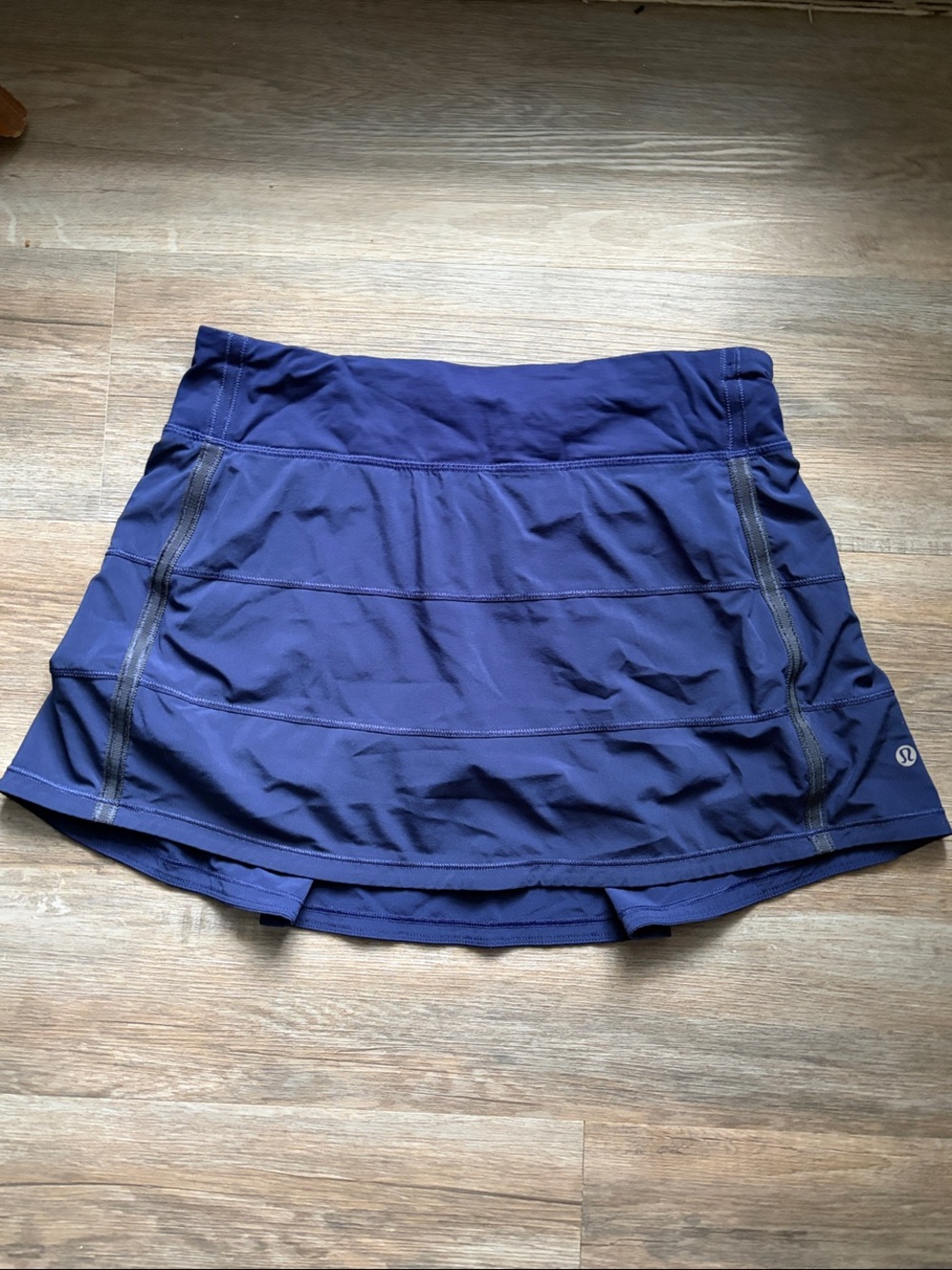 Lululemon Pace Rival Dark Blue Athletic Skirt skort Size 6